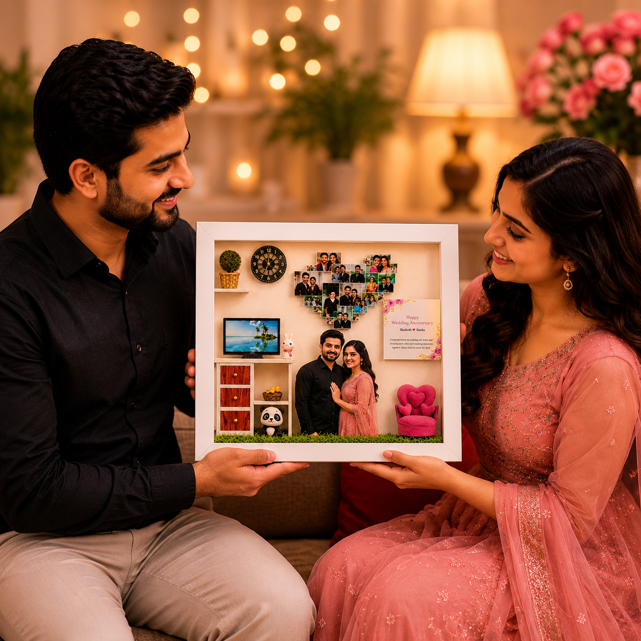 Miniature family moments Frame